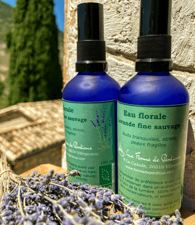 Eau florale de lavande fine sauvage