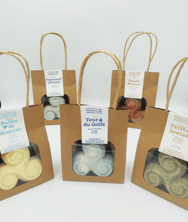 Coffret savon triskel