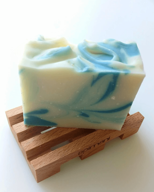 Porte-savon bois